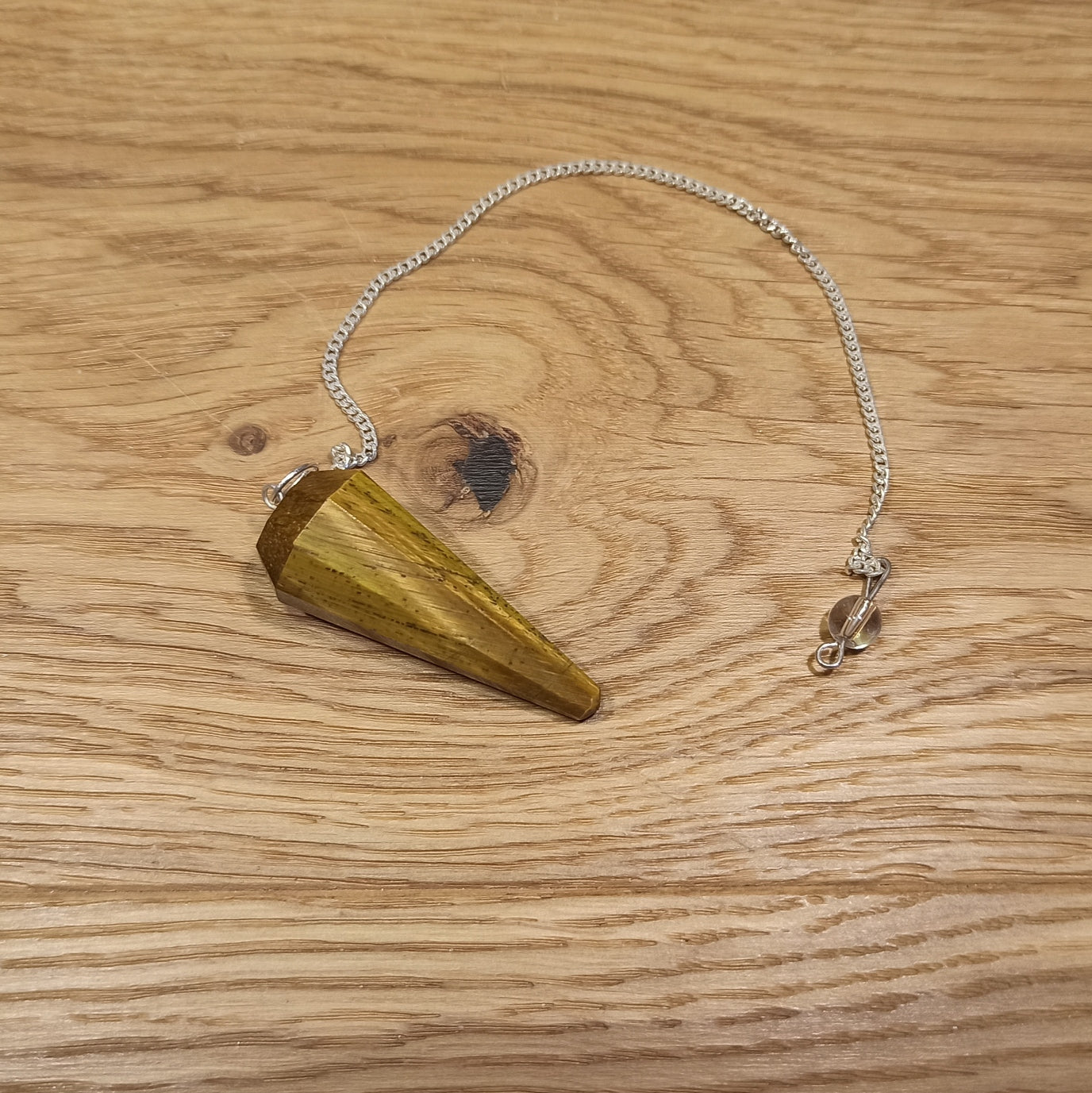 Pendule œil de tigre
