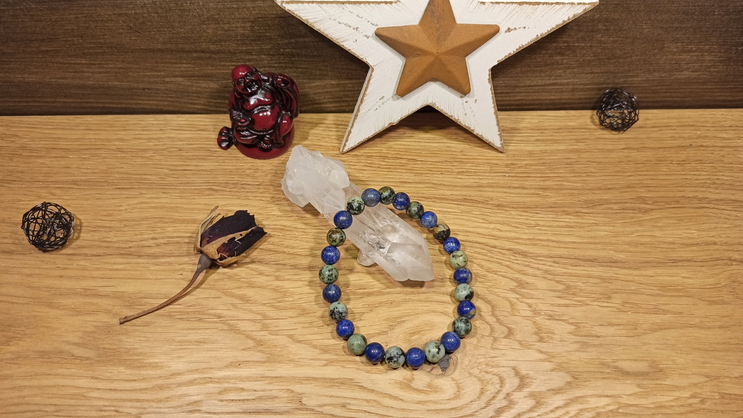Bracelet Lapis-Lazuli, Turquoise d'Afrique