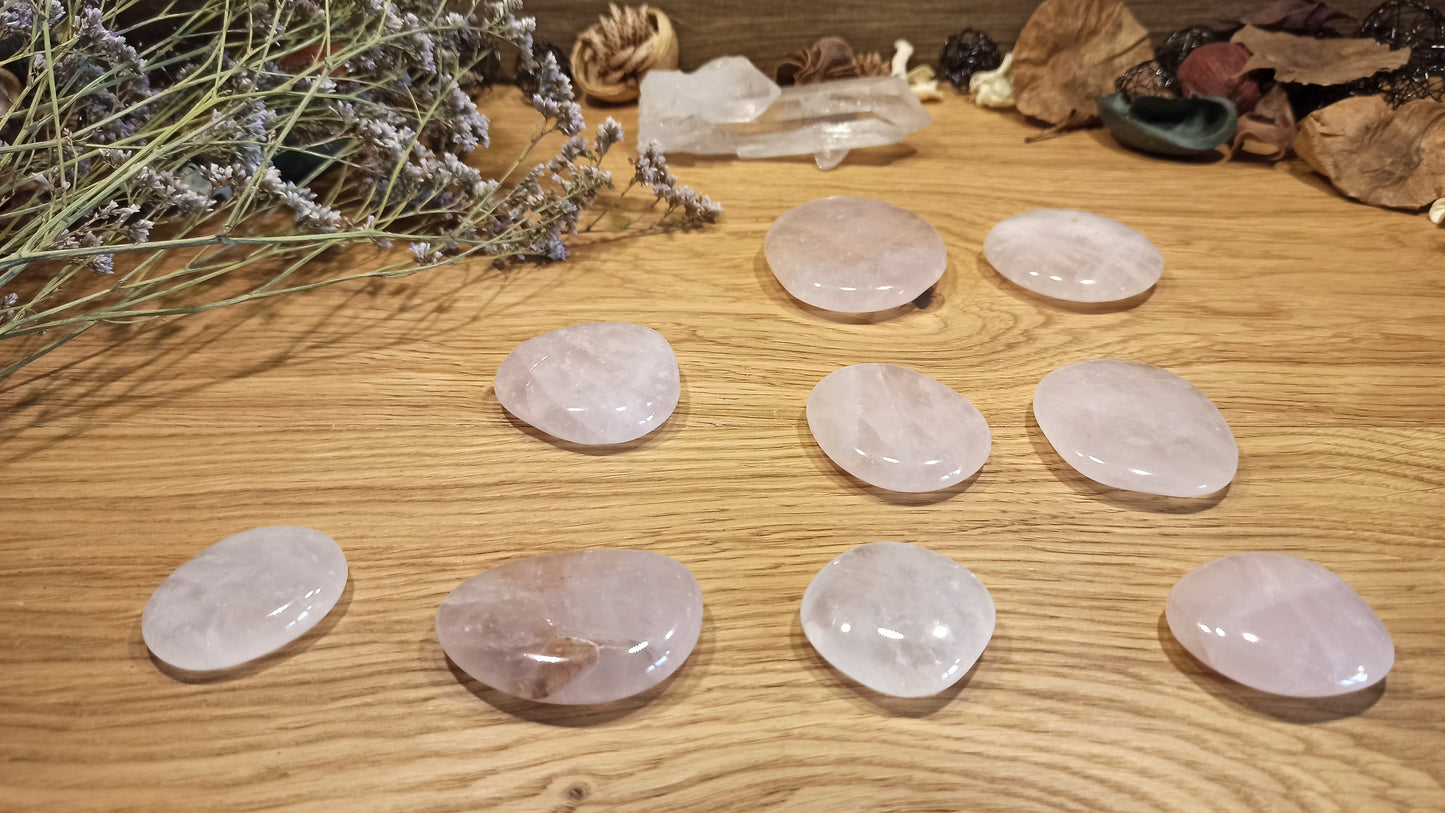 Galet Quartz rose