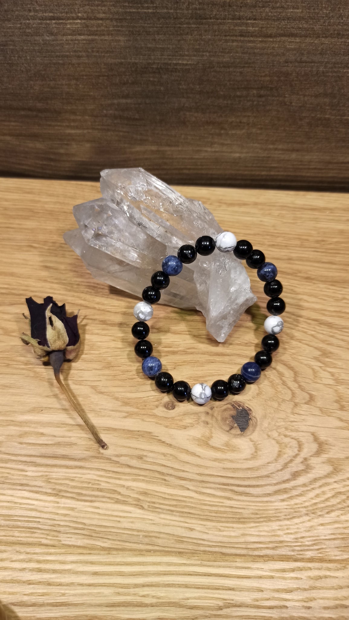 Bracelet Tourmaline Sodalite Howlite