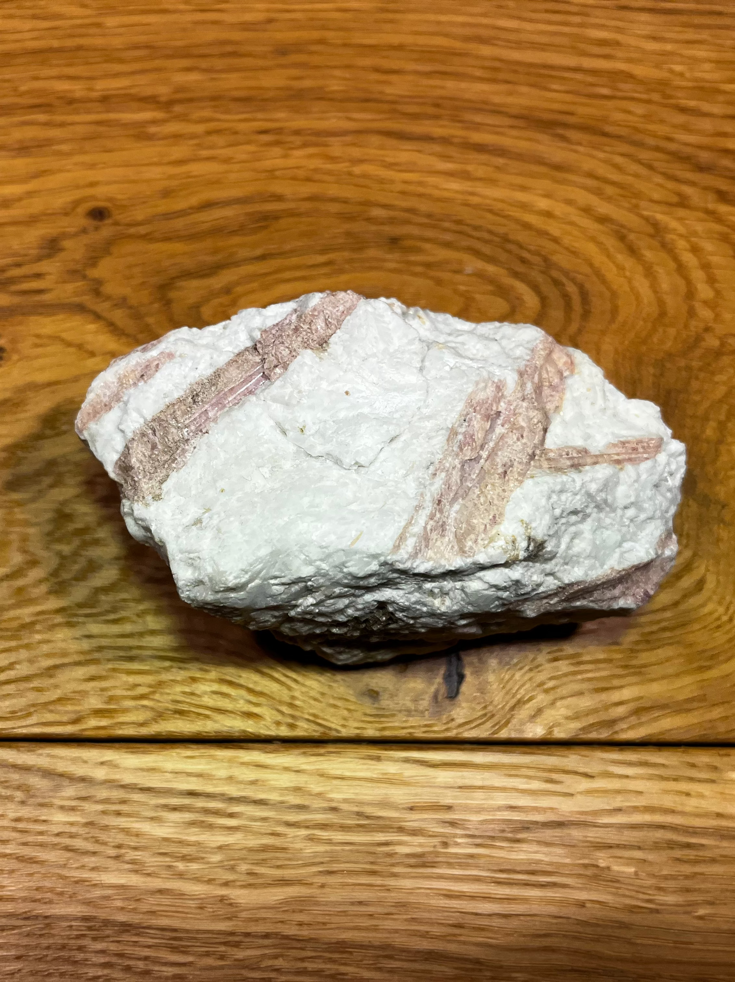 Quartz Tourmaline rose - Pierre brute