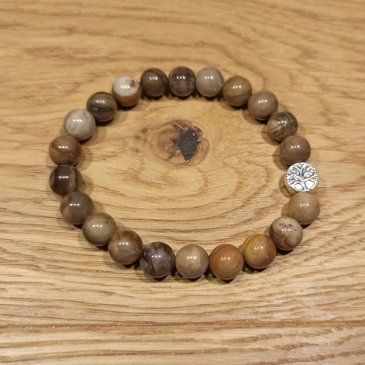 Bracelet Bois Fossile