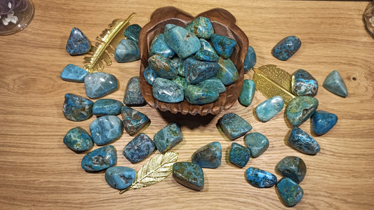 Pierre naturelle de Chrysocolle