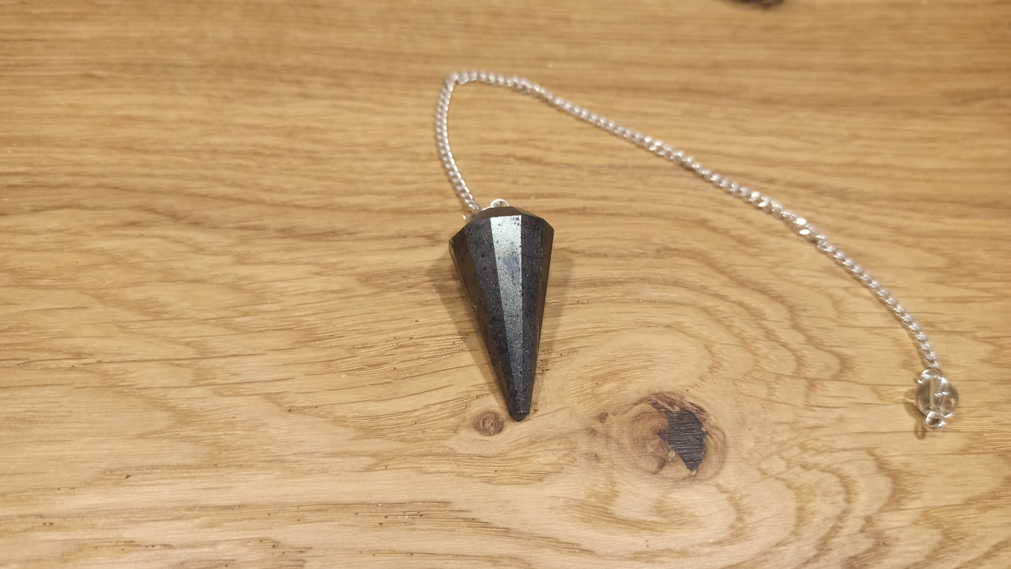 Pendule Hématite