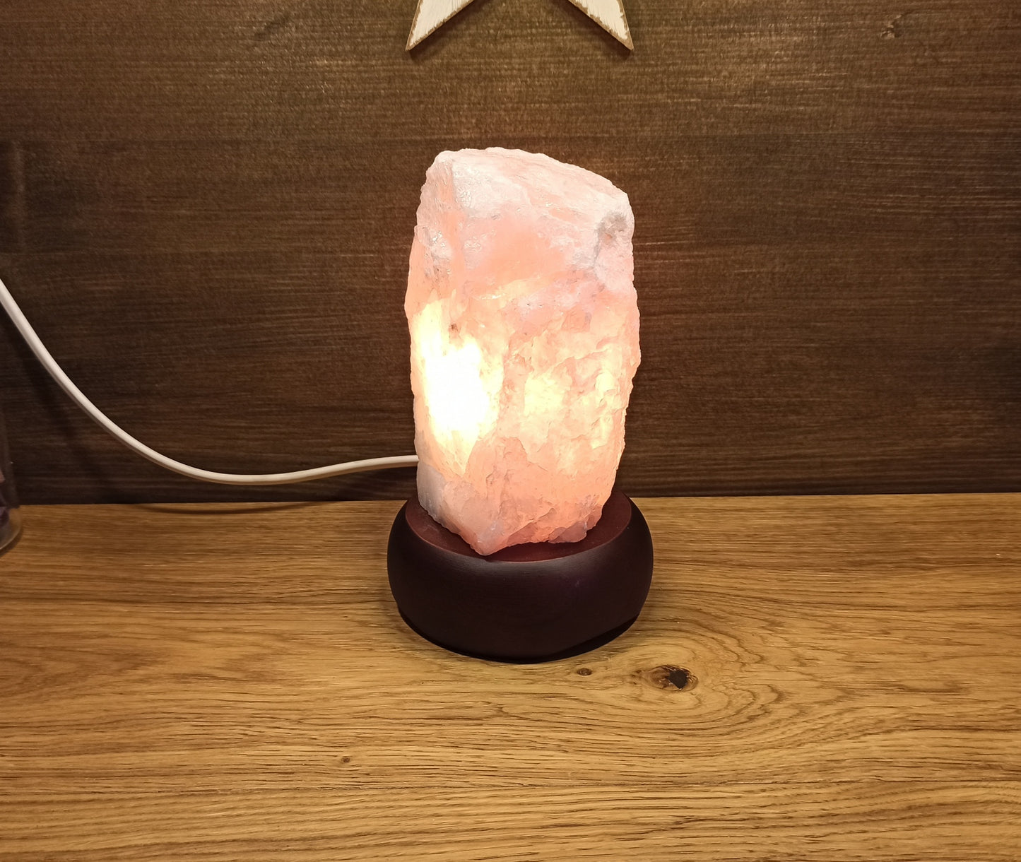 Lampe de Quartz rose