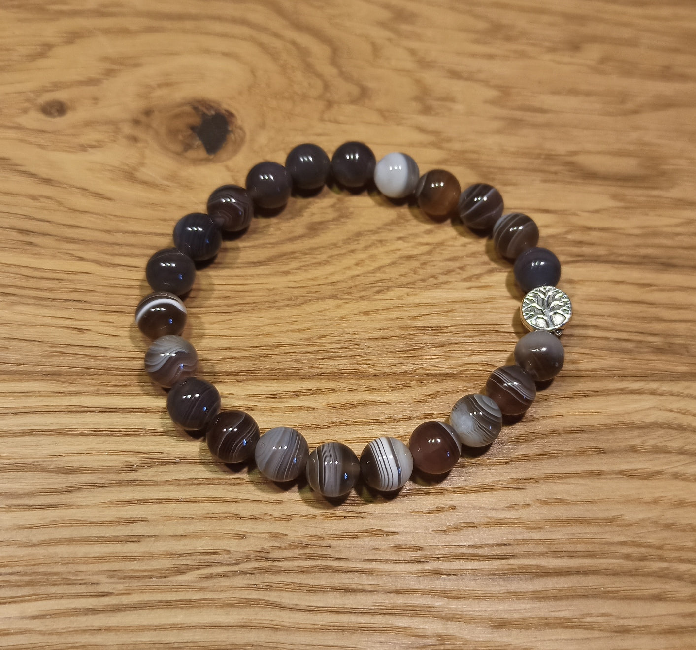 Bracelet Agate Botswana