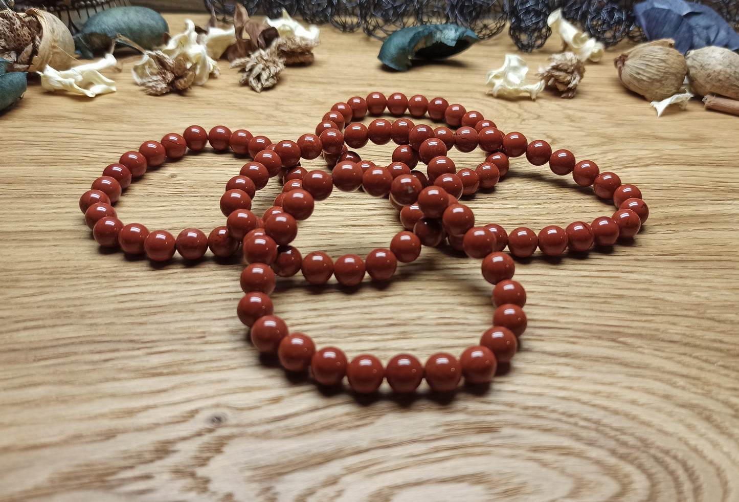 Bracelet Jaspe rouge