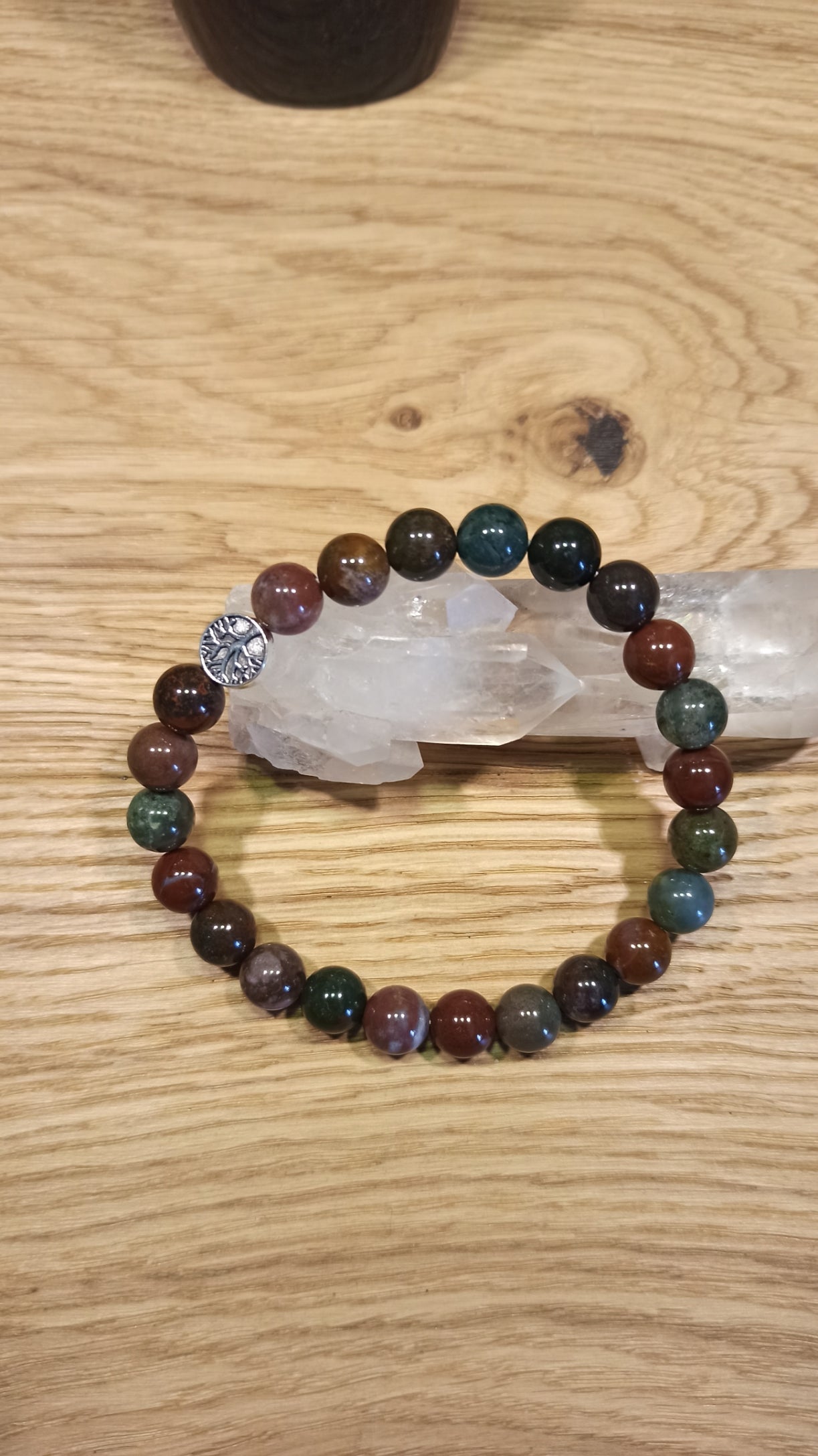 Bracelet Jaspe Héliotrope