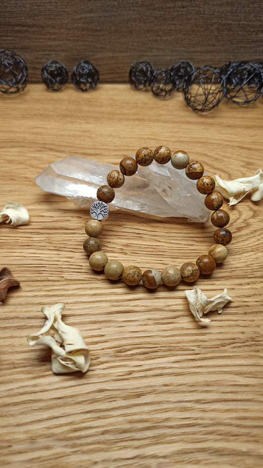 Bracelet Jaspe paysage