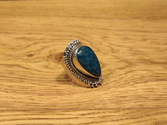 Bague Argent Apatite