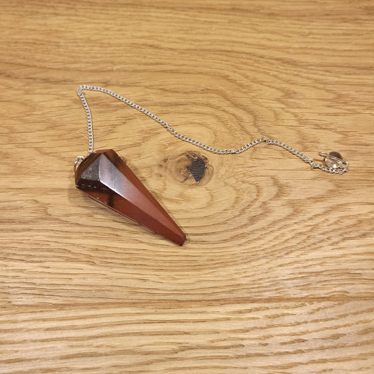 Pendule Jaspe rouge