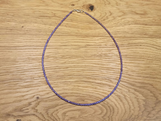 Collier Ras de cou en Améthyste