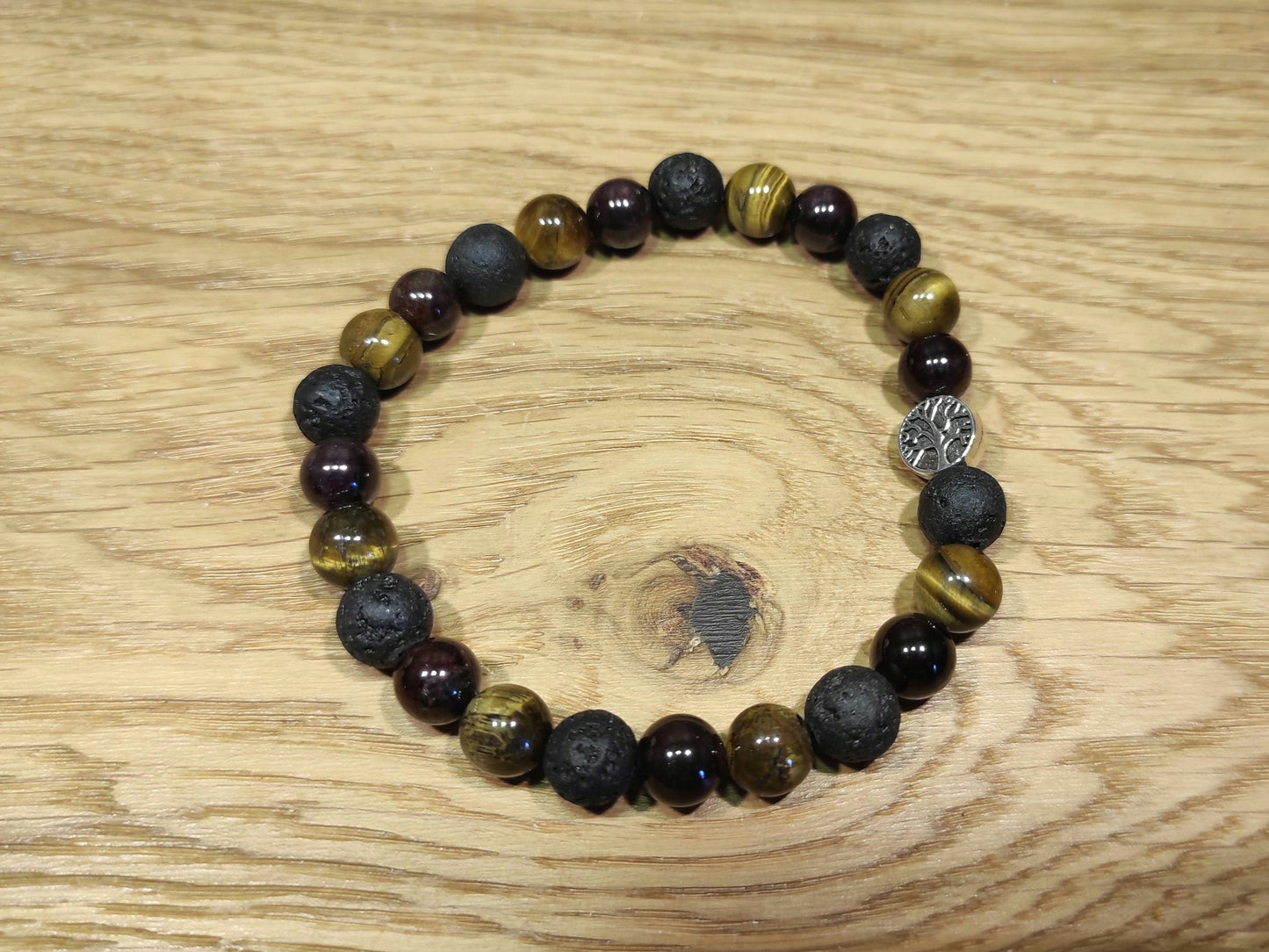 Bracelet "IGNIS" – Élément Feu