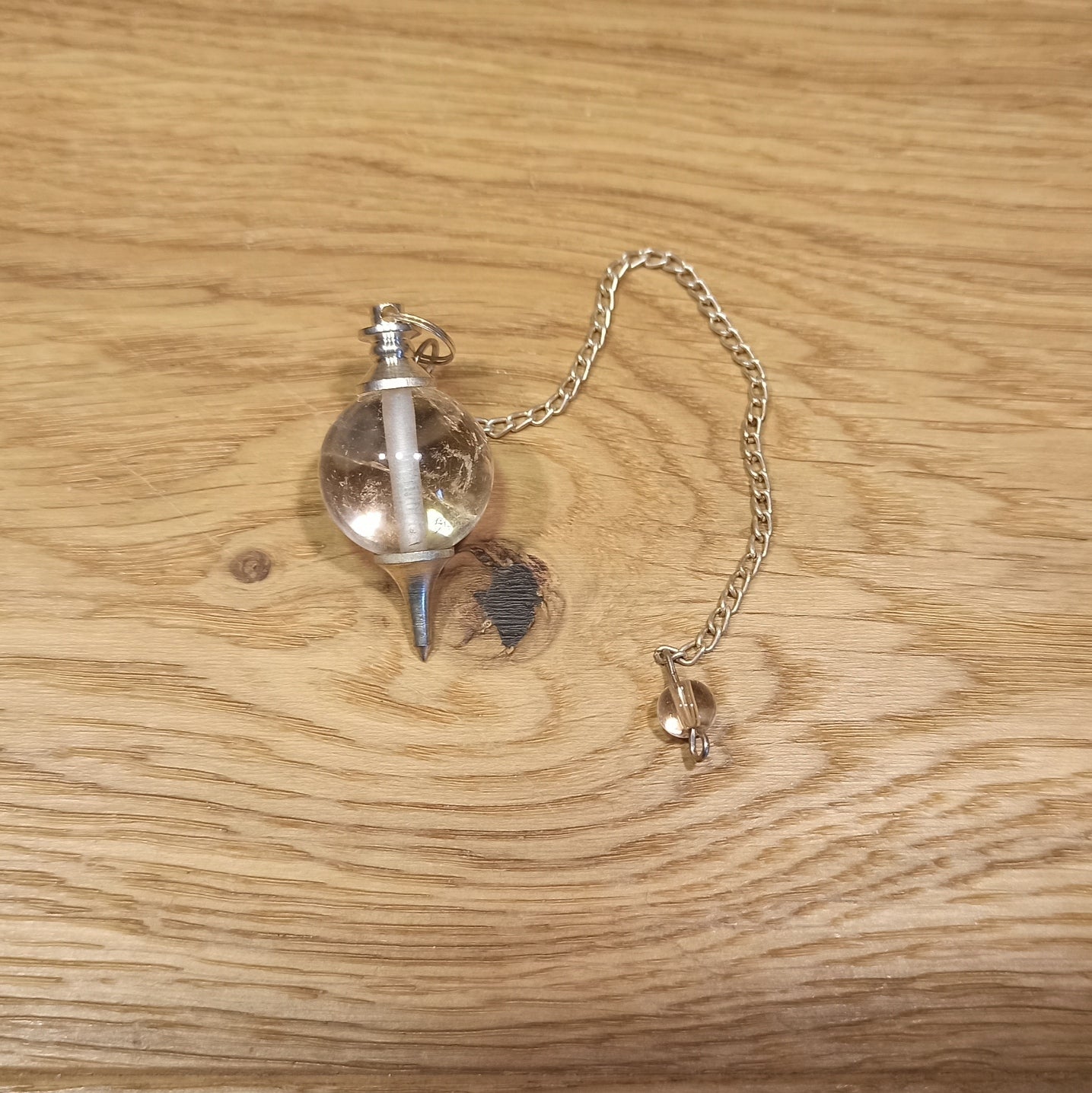 Pendule Cristal de roche Sphère