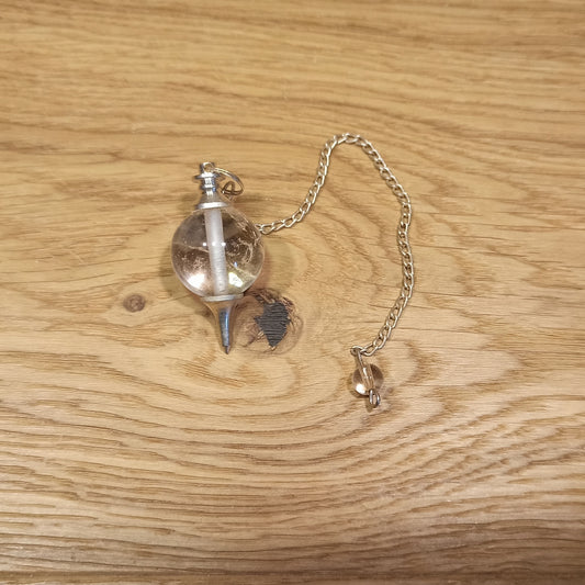 Pendule Cristal de roche Sphère