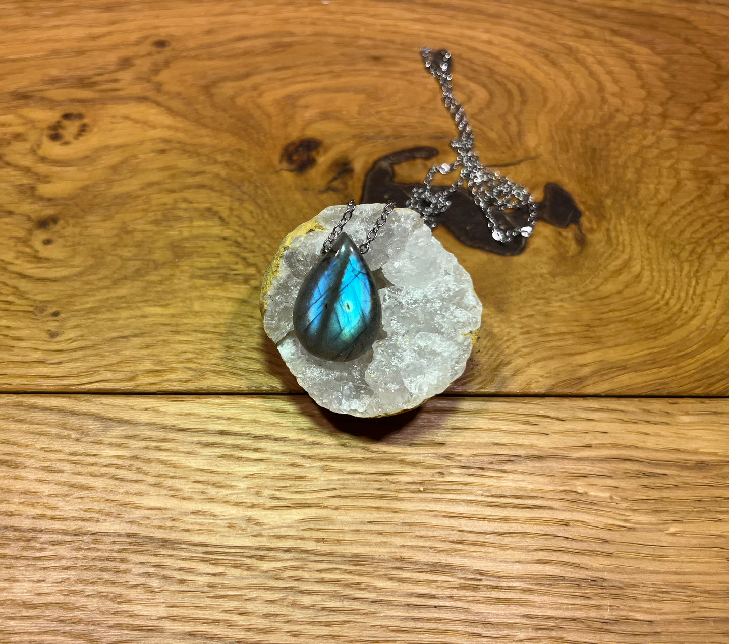 Pendentif labradorite