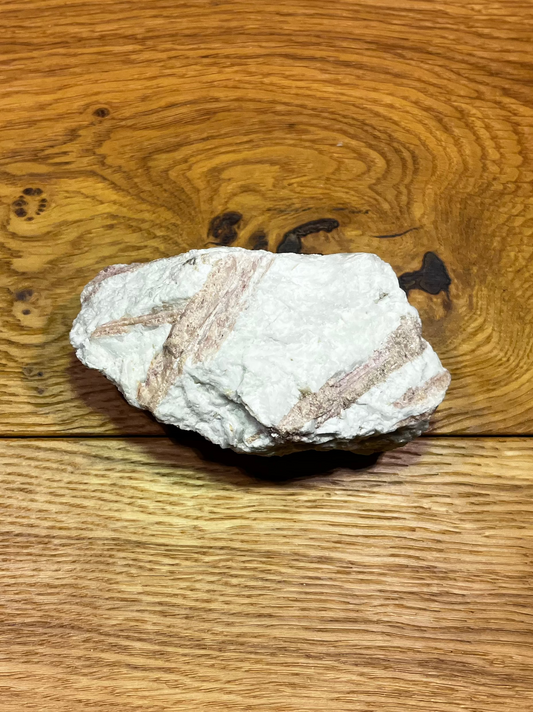 Quartz Tourmaline rose - Pierre brute