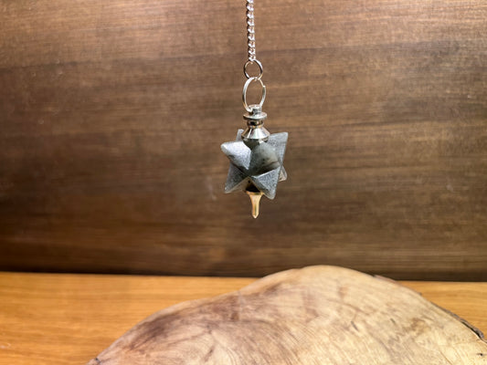 Pendule Labradorite merkaba