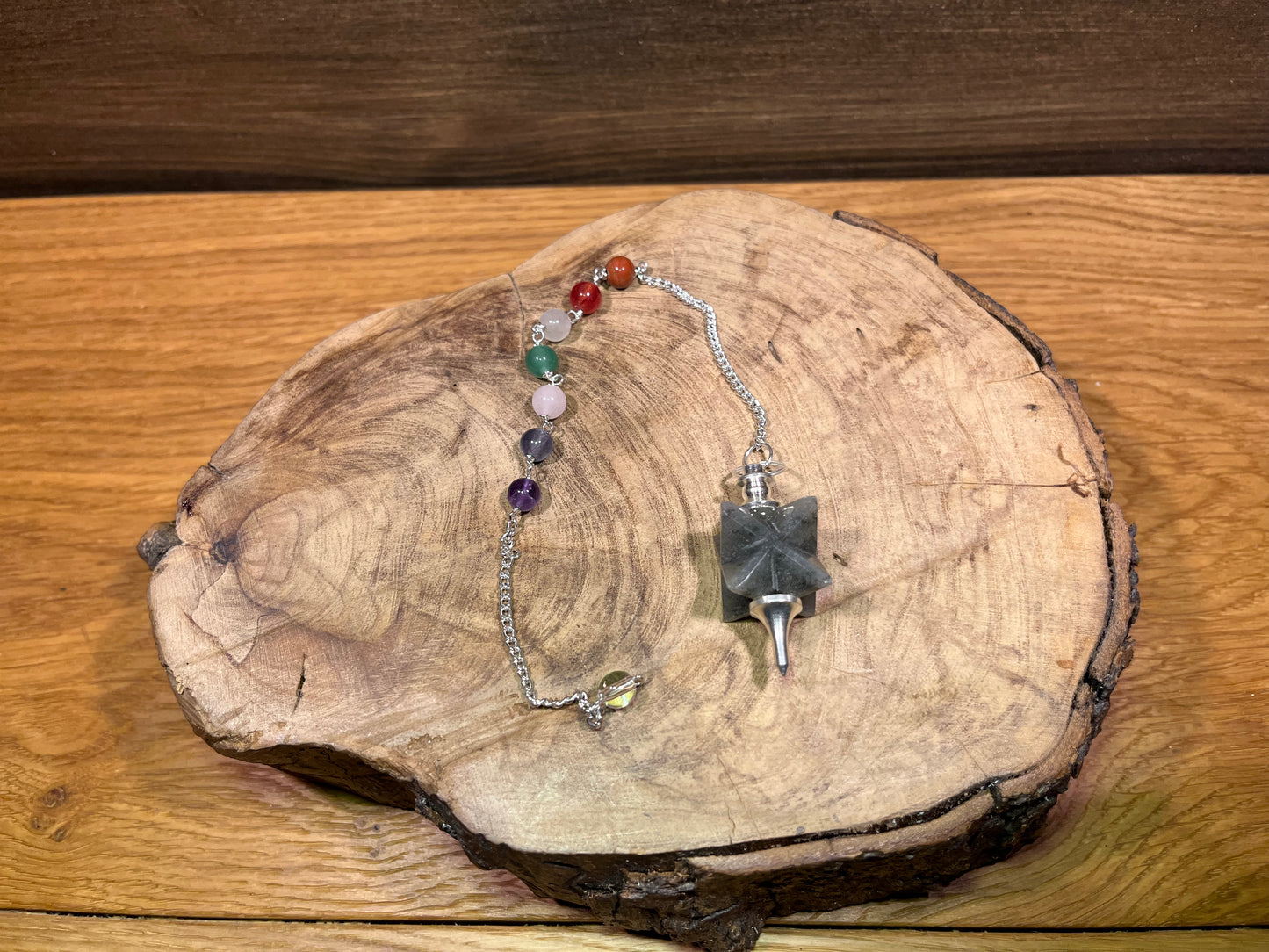 Pendule Labradorite merkaba
