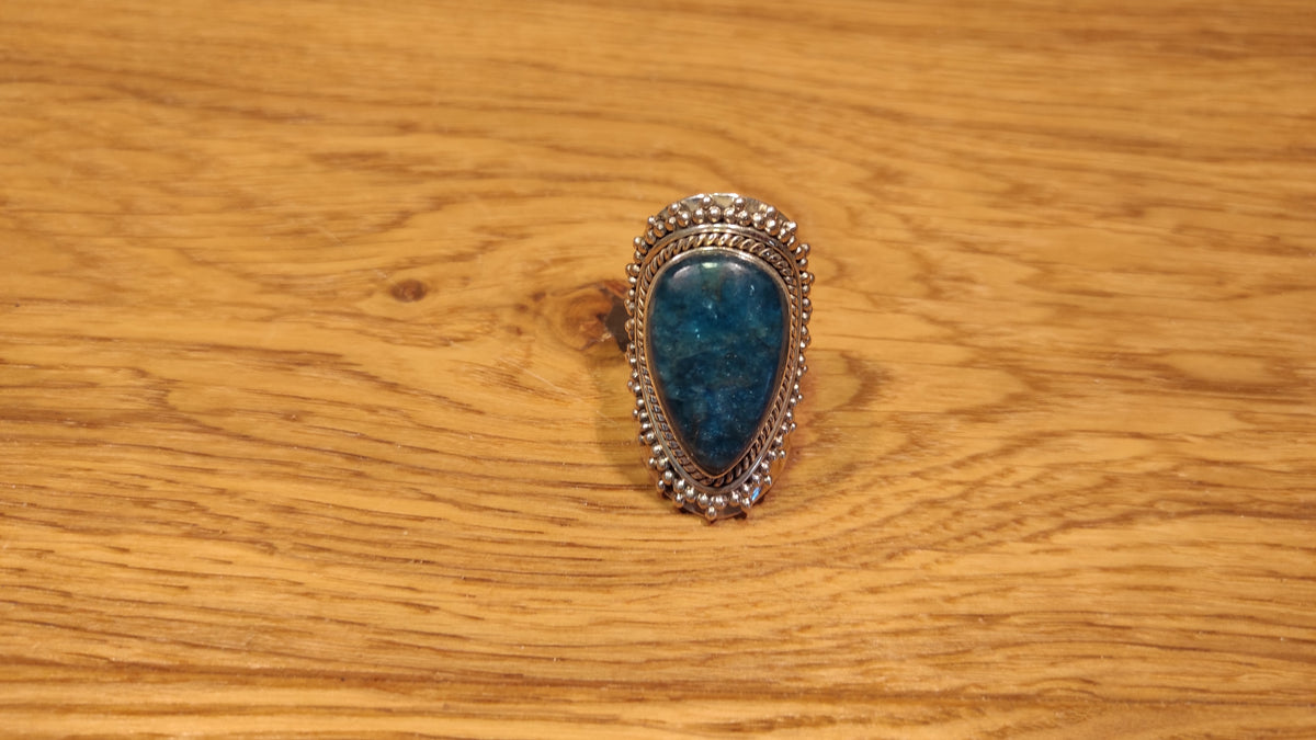 Bague Argent Apatite
