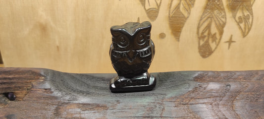 Obsidienne noire Chouette