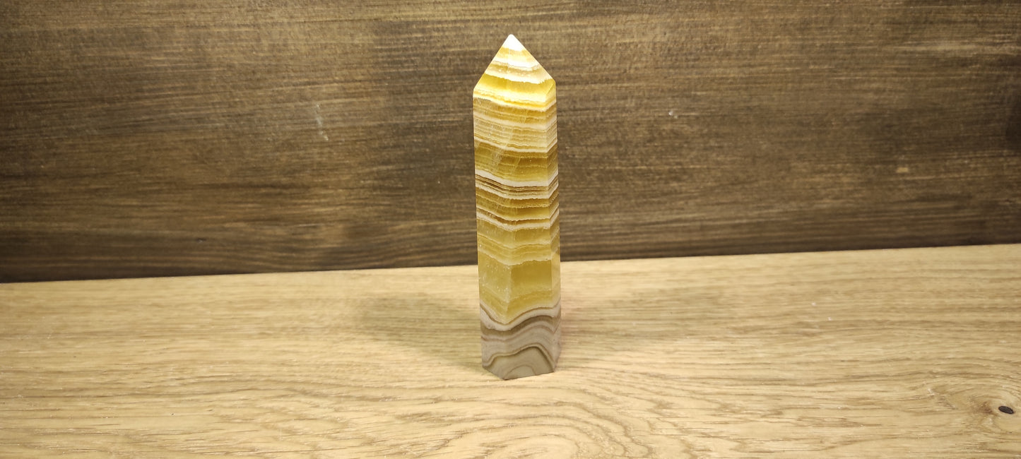 Fluorite Jaune Obélisque